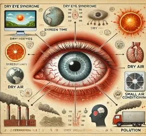 प्रदूषण से बढ़ रही ड्राई आई सिंड्रोम की समस्या: कारण, लक्षण व बचाव - डॉ. एके ग्रोवर"