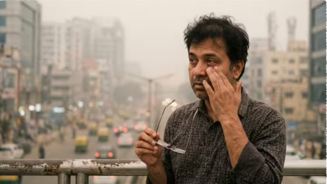 Dr. Tushar Shares Expert Insights on Contact Lens Safety During Smog Season