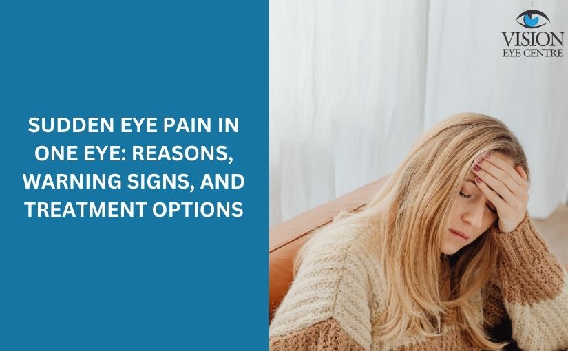 Sudden Eye Pain in One Eye: Reasons, Warning Signs, and Treatment Options