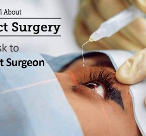 All about Cataract Surgery
